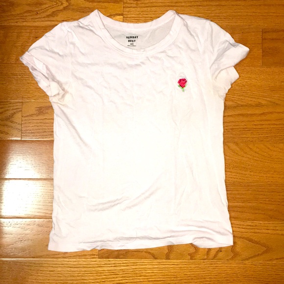 Light Pink Cute Graphic Tee, XS - Picture 1 of 1